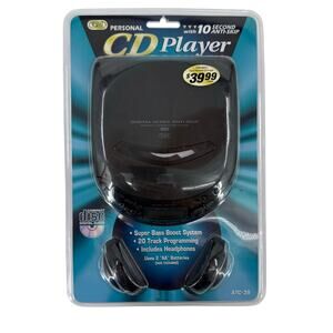 Vintage Tozai ATC-39 Personal CD Player & Headphones Sealed / New